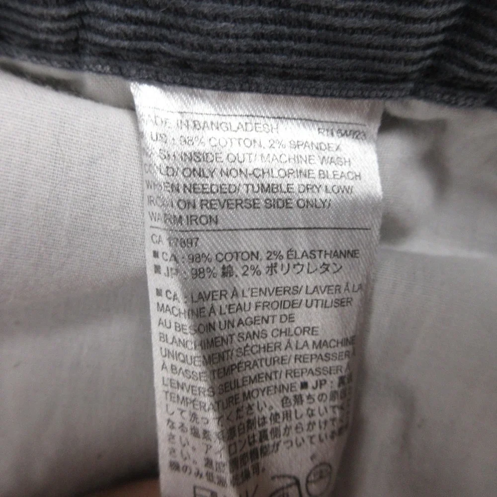 Banana Republic Pants Mens 33x30 Blue Gray Vintage Straight Faded Corduroy